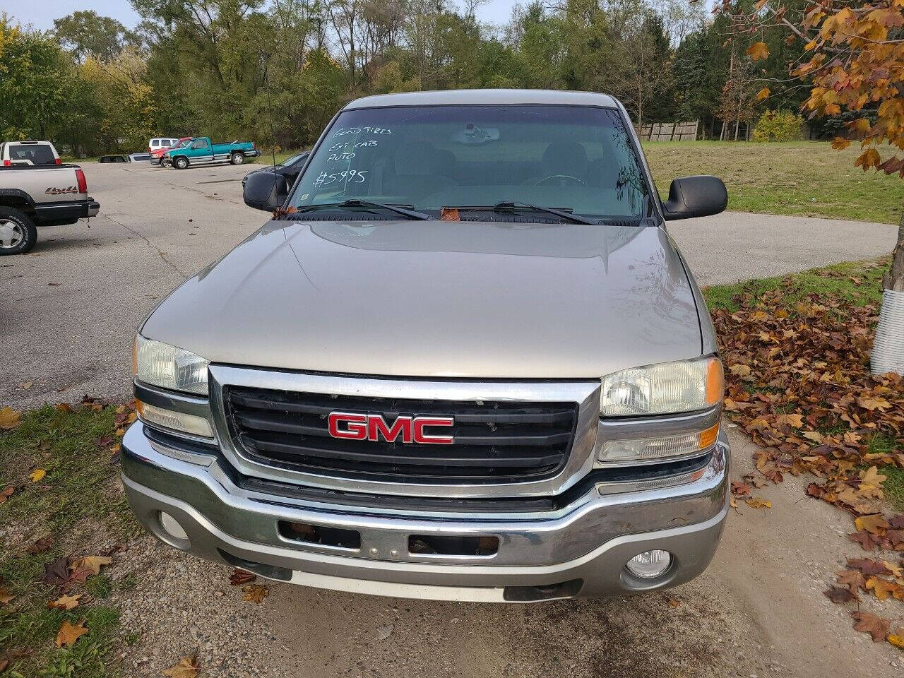 Tan 2003 GMC Sierra 1500 SLE 4dr Extended Cab SLE RWD LB 1