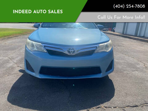 2012 Toyota Camry for sale at Indeed Auto Sales in Lawrenceville GA