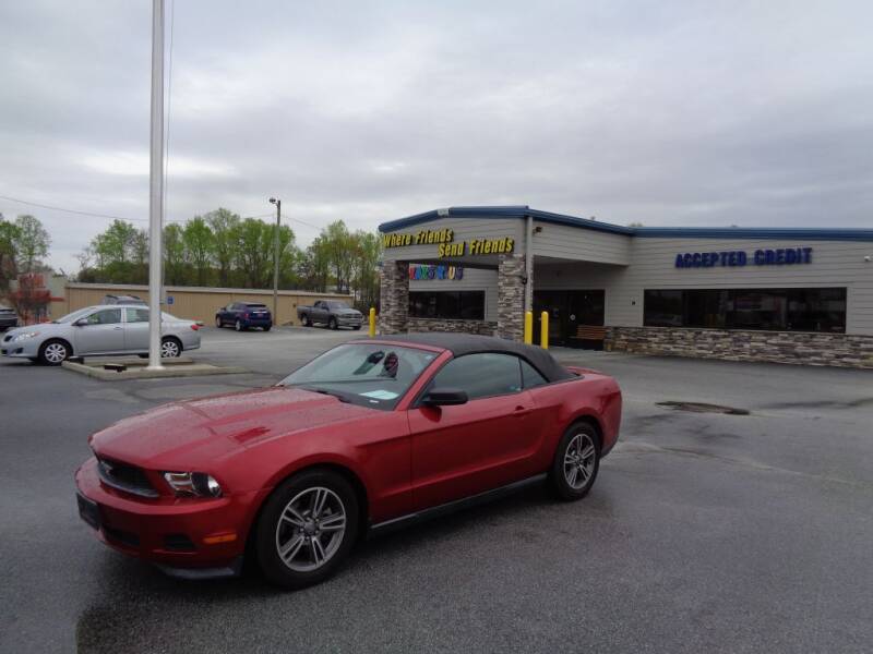 2012 Ford Mustang for sale at KARS R US of Spartanburg LLC in Spartanburg SC