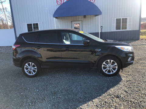 2017 Ford Escape for sale at Swanson's Cars and Trucks in Warsaw IN