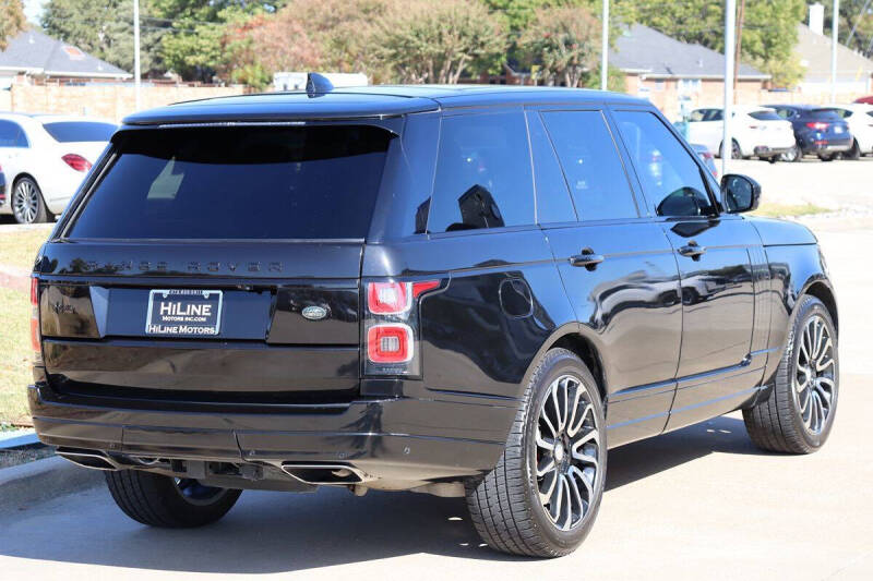 2018 Land Rover Range Rover HSE