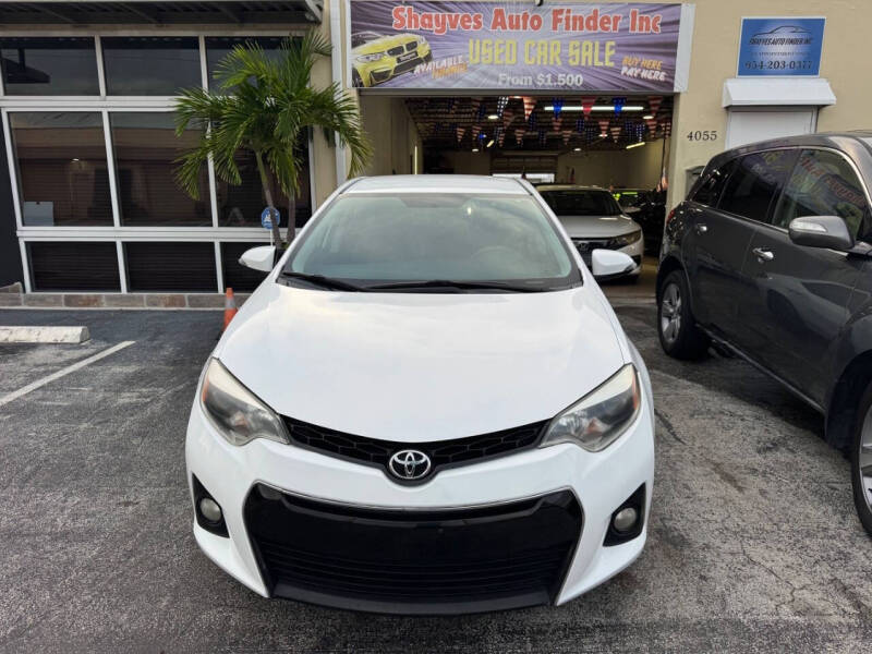 2016 Toyota Corolla S