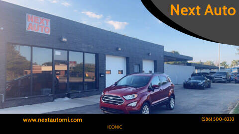 2019 Ford EcoSport for sale at Next Auto in Mount Clemens MI