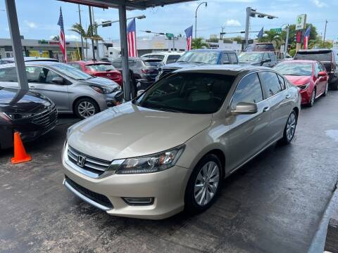 2013 Honda Accord for sale at American Auto Sales in Hialeah FL