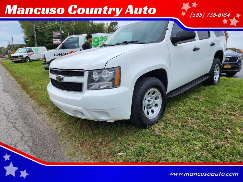 2011 Chevrolet Tahoe for sale at Mancuso Country Auto in Batavia NY