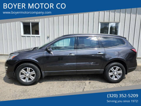 2015 Chevrolet Traverse for sale at BOYER MOTOR CO in Sauk Centre MN