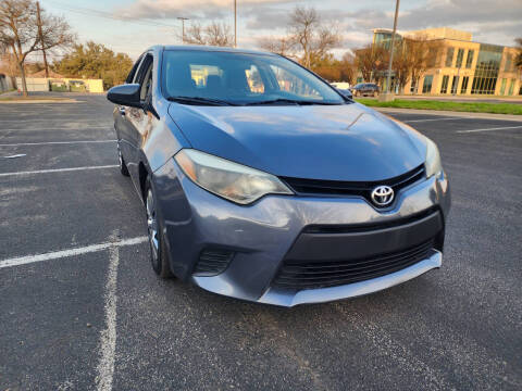 2015 Toyota Corolla for sale at AWESOME CARS LLC in Austin TX