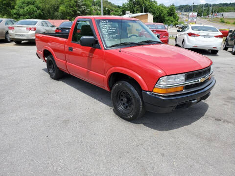 2003 Chevrolet S-10 for sale at DISCOUNT AUTO SALES in Johnson City TN