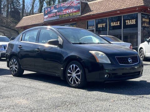 2009 Nissan Sentra for sale at D & M Discount Auto Sales in Stafford VA