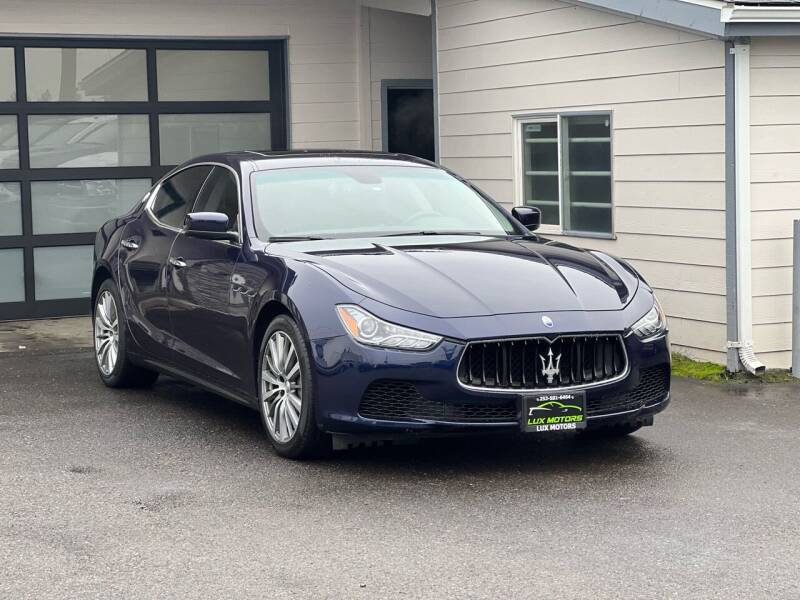 2016 Maserati Ghibli for sale at Lux Motors in Tacoma WA