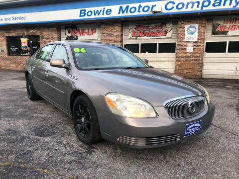 2006 Buick Lucerne for sale at Bowie Motor Co in Bowie MD