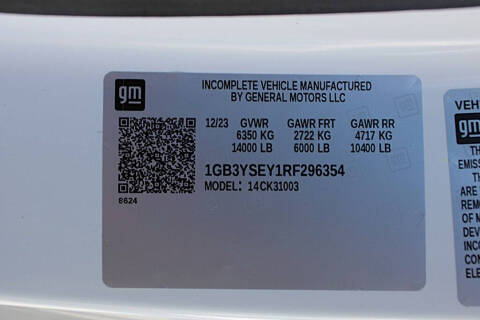 2024 Chevrolet Silverado 3500HD CC