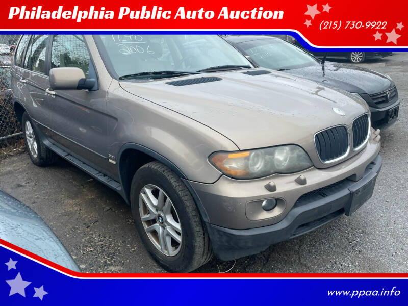 2006 BMW X5 for sale at Philadelphia Public Auto Auction in Philadelphia PA