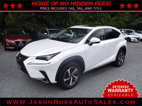 2018 Lexus NX 300 for sale at Jason Ross Auto Sales in Burlington NC
