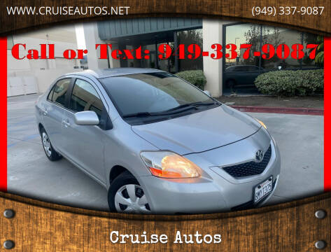 2012 Toyota Yaris for sale at Cruise Autos in Corona CA