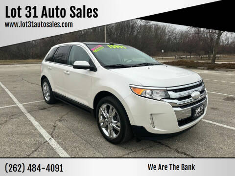 2013 Ford Edge for sale at Lot 31 Auto Sales in Kenosha WI