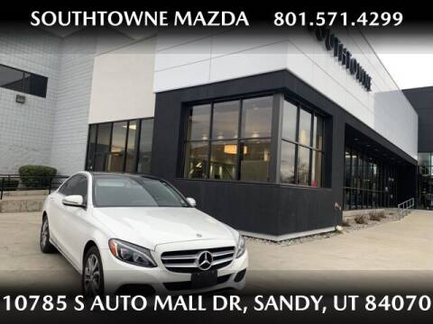 2016 Mercedes-Benz C-Class for sale at Southtowne Mazda of Sandy in Sandy UT