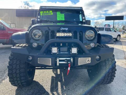 2015 Jeep Wrangler Unlimited for sale at Knights Autoworks in Marinette WI