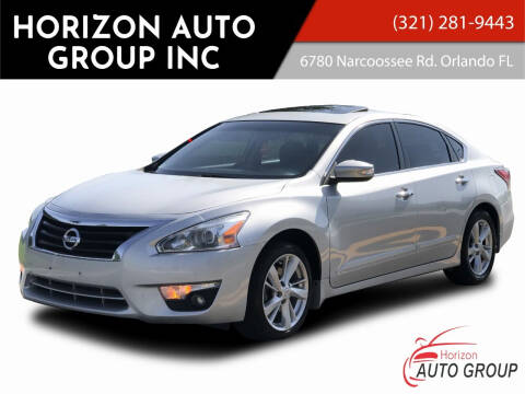 2014 Nissan Altima for sale at HORIZON AUTO GROUP INC in Orlando FL