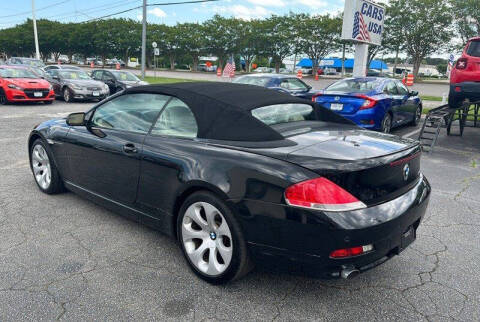 2006 BMW 6 Series 650i