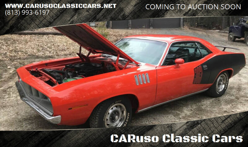 1971 Plymouth Cuda for sale at CARuso Classics in Tampa FL