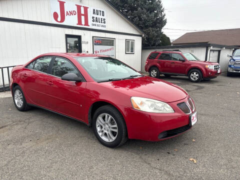 2006 Pontiac G6 for sale at J and H Auto Sales in Union Gap WA