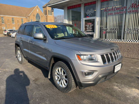 2014 Jeep Grand Cherokee for sale at KUHLMAN MOTORS in Maquoketa IA