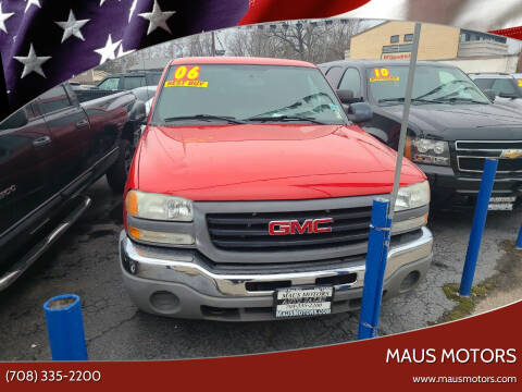 2006 GMC Sierra 1500 for sale at MAUS MOTORS in Hazel Crest IL