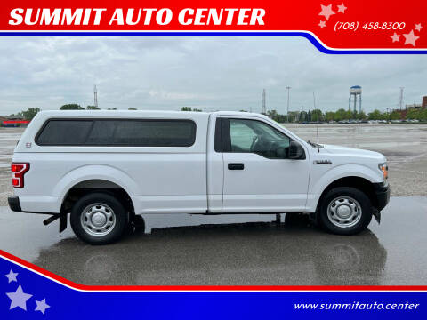 2018 Ford F-150 for sale at SUMMIT AUTO CENTER in Summit IL