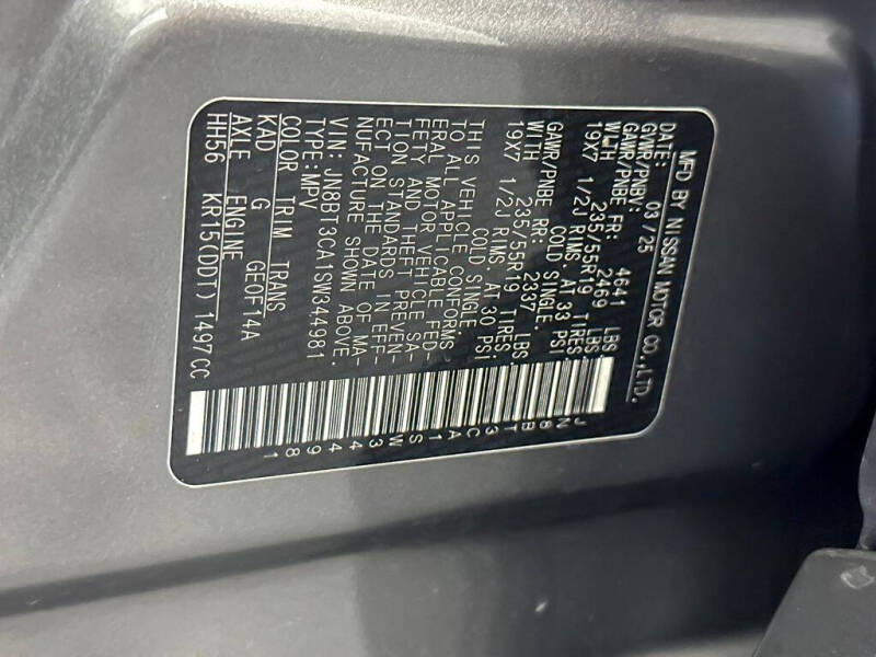 2025 Nissan Rogue SL