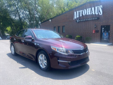 2017 Kia Optima for sale at Autohaus of Greensboro in Greensboro NC