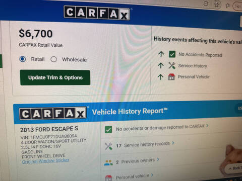 2013 Ford Escape S