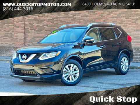 2015 Nissan Rogue for sale at Quick Stop Motors in Kansas City MO