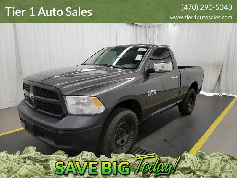 2017 RAM 1500 for sale at Tier 1 Auto Sales in Gainesville GA