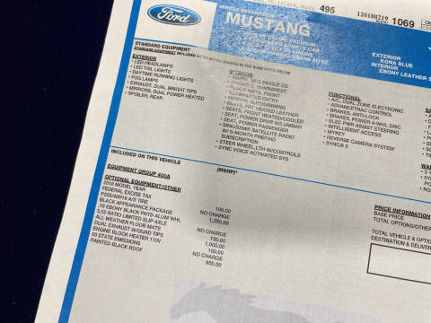 2018 Ford Mustang GT Premium