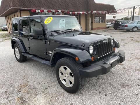 2008 Jeep Wrangler Unlimited for sale at G LONG'S AUTO EXCHANGE in Brazil IN