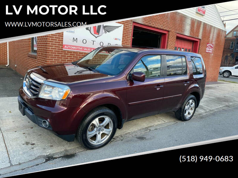 2012 Honda Pilot for sale at LV MOTOR LLC in Troy NY