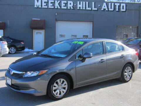 2012 Honda Civic for sale at Meeker Hill Auto Sales in Germantown WI