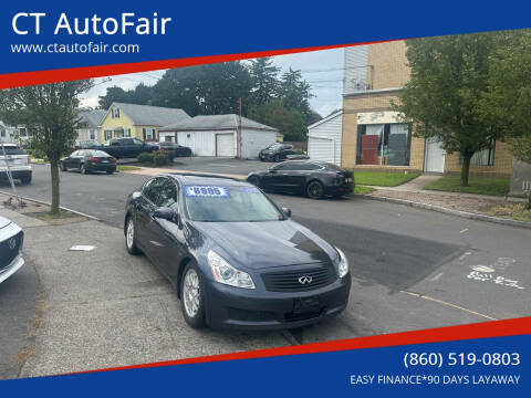 2008 Infiniti G35 for sale at CT AutoFair in West Hartford CT