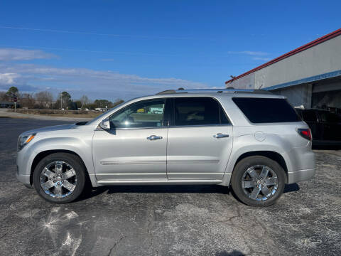 2013 GMC Acadia for sale at ROWE'S QUALITY CARS INC in Bridgeton NC