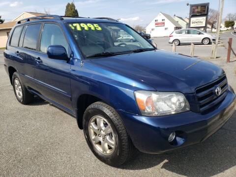 2006 Toyota Highlander for sale at McDowell Auto Sales in Temple PA