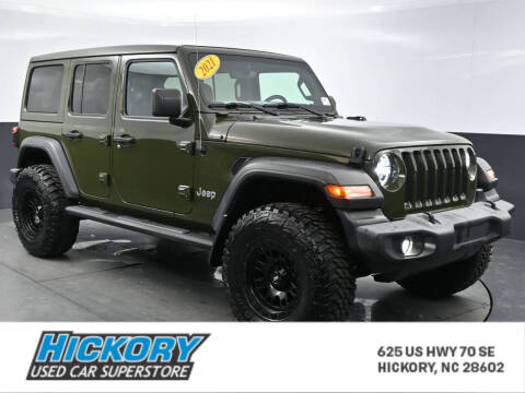 2021 Jeep Wrangler Unlimited for sale at Hickory Used Car Superstore in Hickory NC