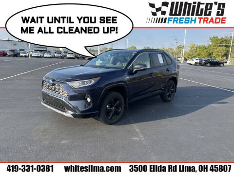 2021 Toyota RAV4 Hybrid for sale at White's Honda Toyota of Lima in Lima OH
