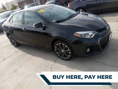 2015 Toyota Corolla for sale at CALIFORNIA AUTO SALES #2 in Livingston CA