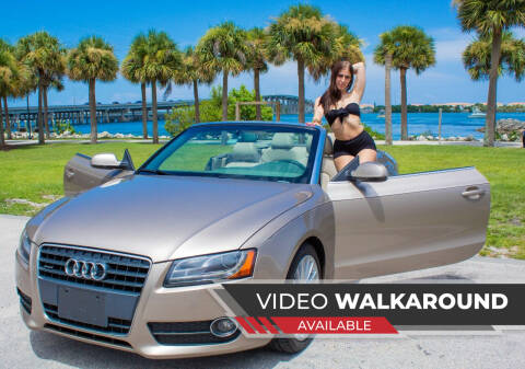 2010 Audi A5 for sale at Megs Cars LLC in Fort Pierce FL