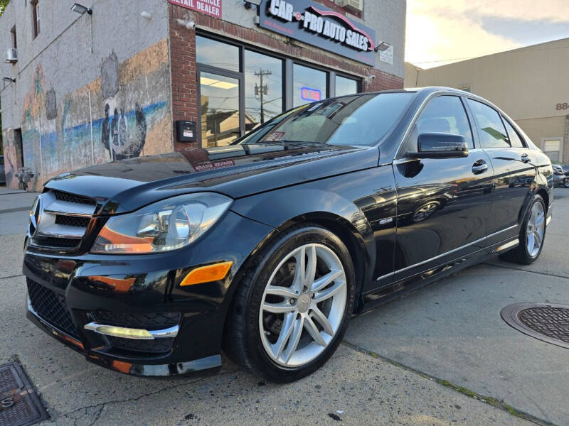 2012 Mercedes-Benz C-Class for sale at CAR PRO AUTO SALES in Uniondale NY