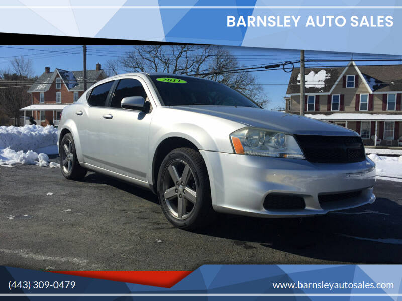 2011 Dodge Avenger for sale at Barnsley Auto Sales in Oxford PA