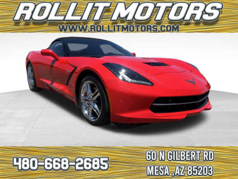 2017 Chevrolet Corvette for sale at Rollit Motors in Mesa AZ