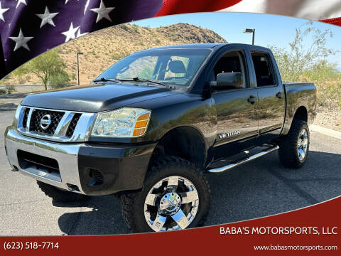 2012 Nissan Titan for sale at Baba's Motorsports, LLC in Phoenix AZ