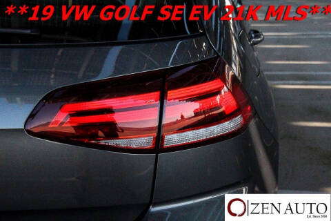 2019 Volkswagen e-Golf SE